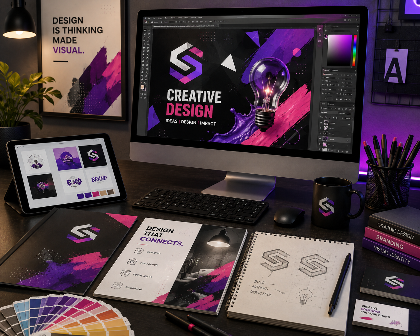 Creative design work by MAK12