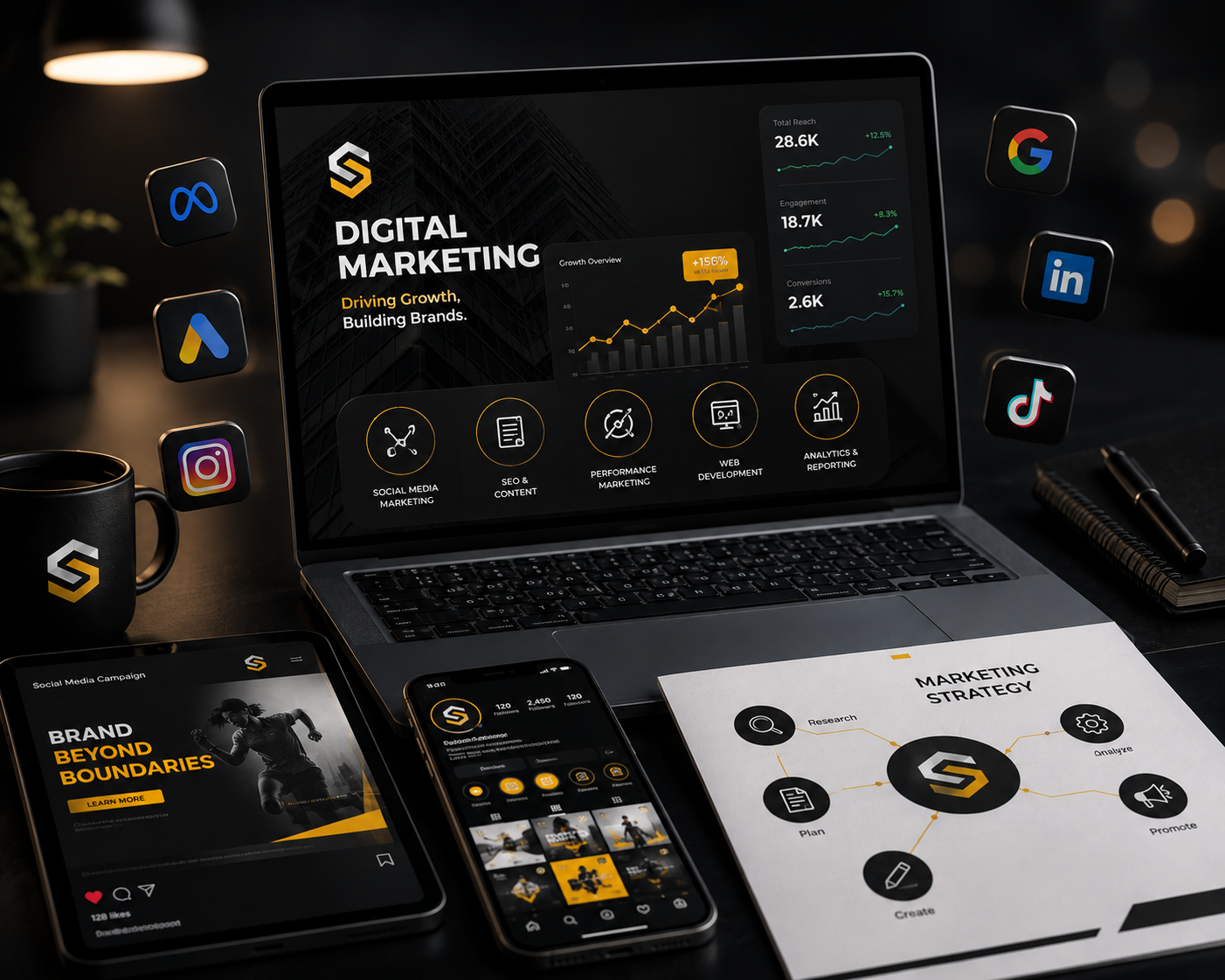 Digital marketing creative by MAK12